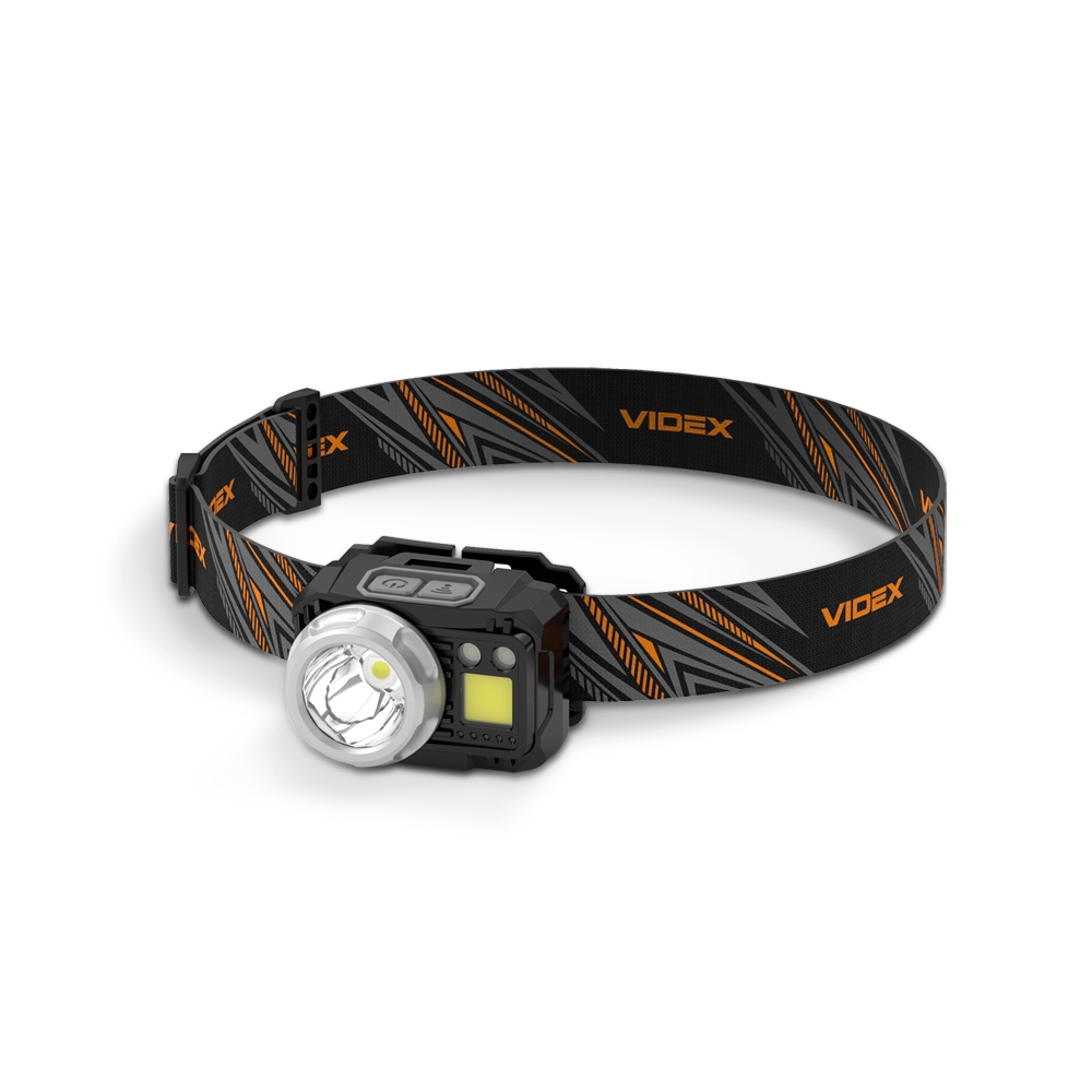 Налобний світлодіодний ліхтарик VIDEX VLF-H075C-2